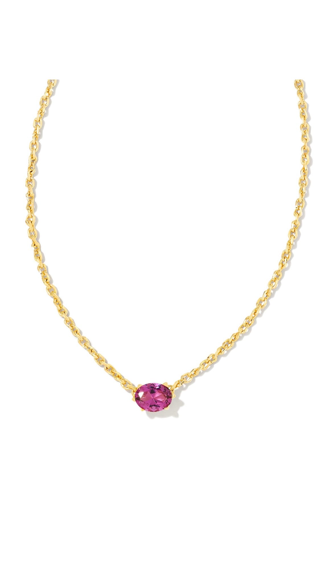 KENDRA SCOTT CAILIN CRYSTAL PENDANT NECKLACE