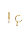 SORRELLI SEDGE HUGGIE HOOP EARRINGS