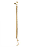 SORRELLI MINI CRYSTAL SNAKE CHAIN TENNIS BRACELET