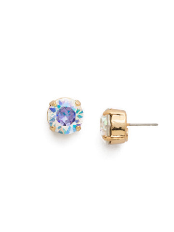 Sorrelli Round Crystal Stud Earring