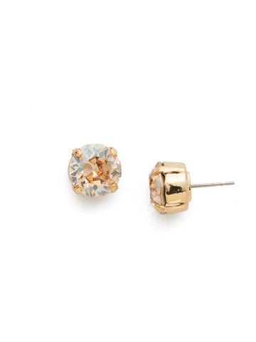 Sorrelli Round Crystal Stud Earring