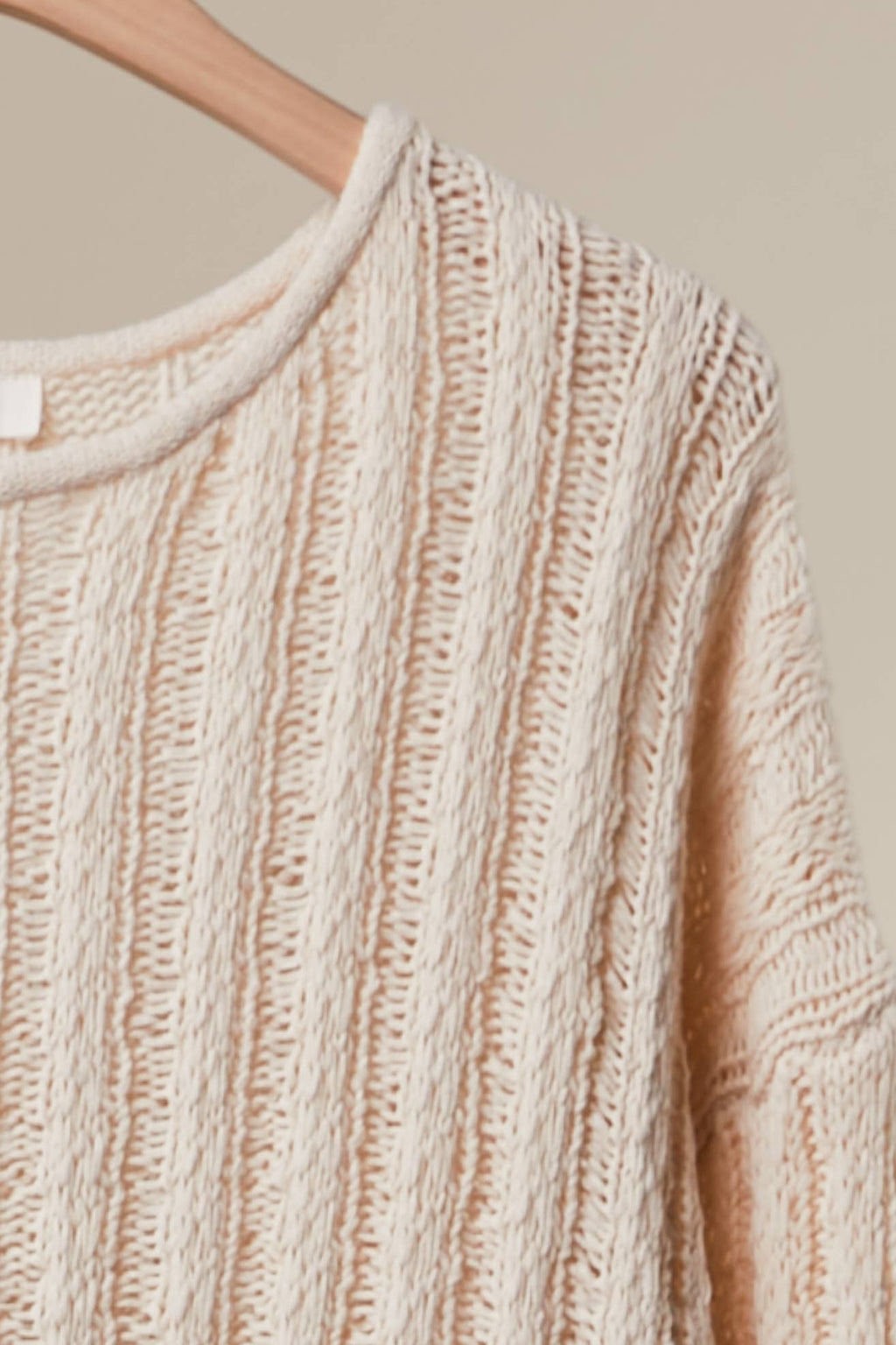 RENLEY RIBBED SWEATER
