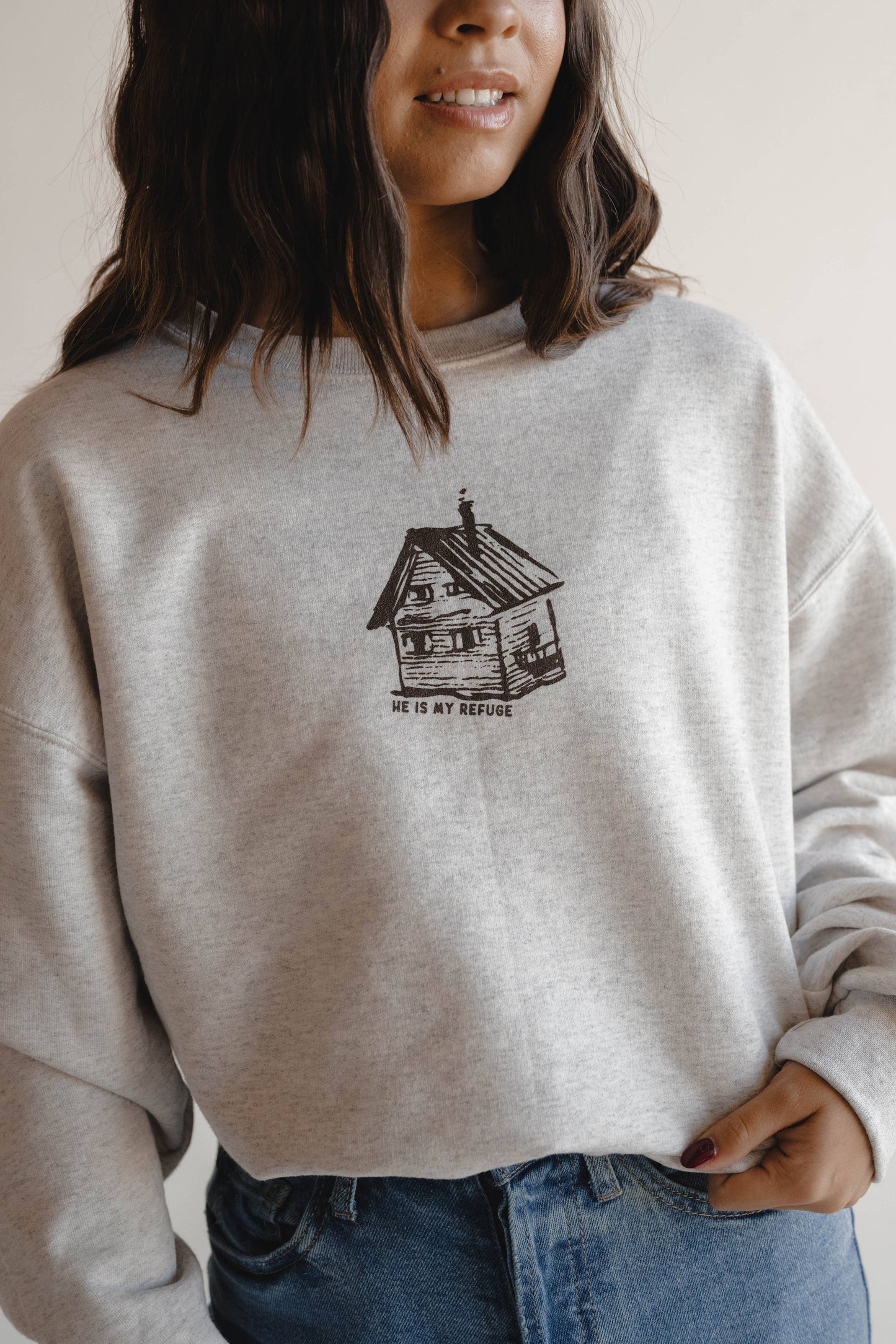 REFUGE GRAPHIC SWEATSHIRT