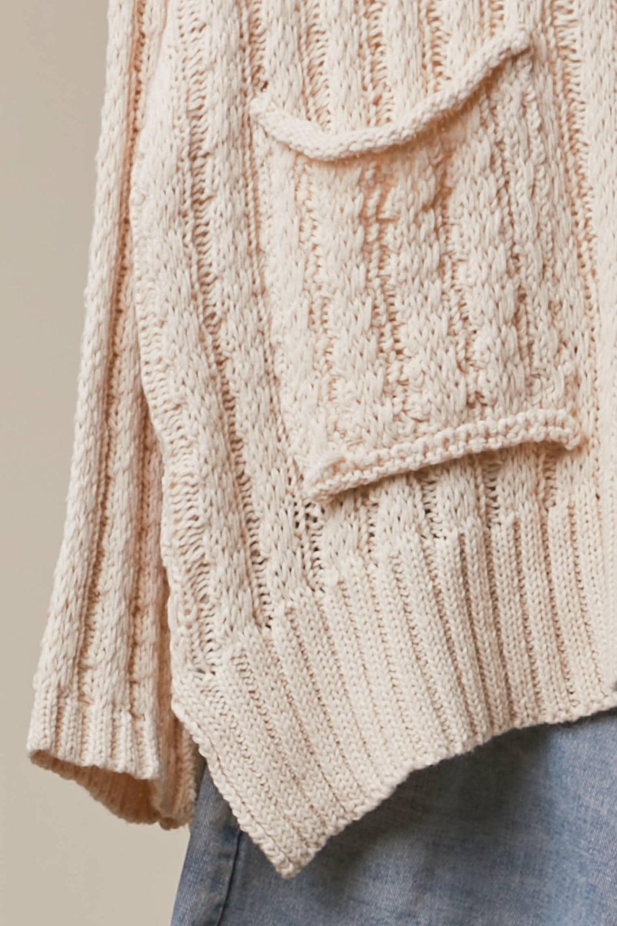 RENLEY RIBBED SWEATER