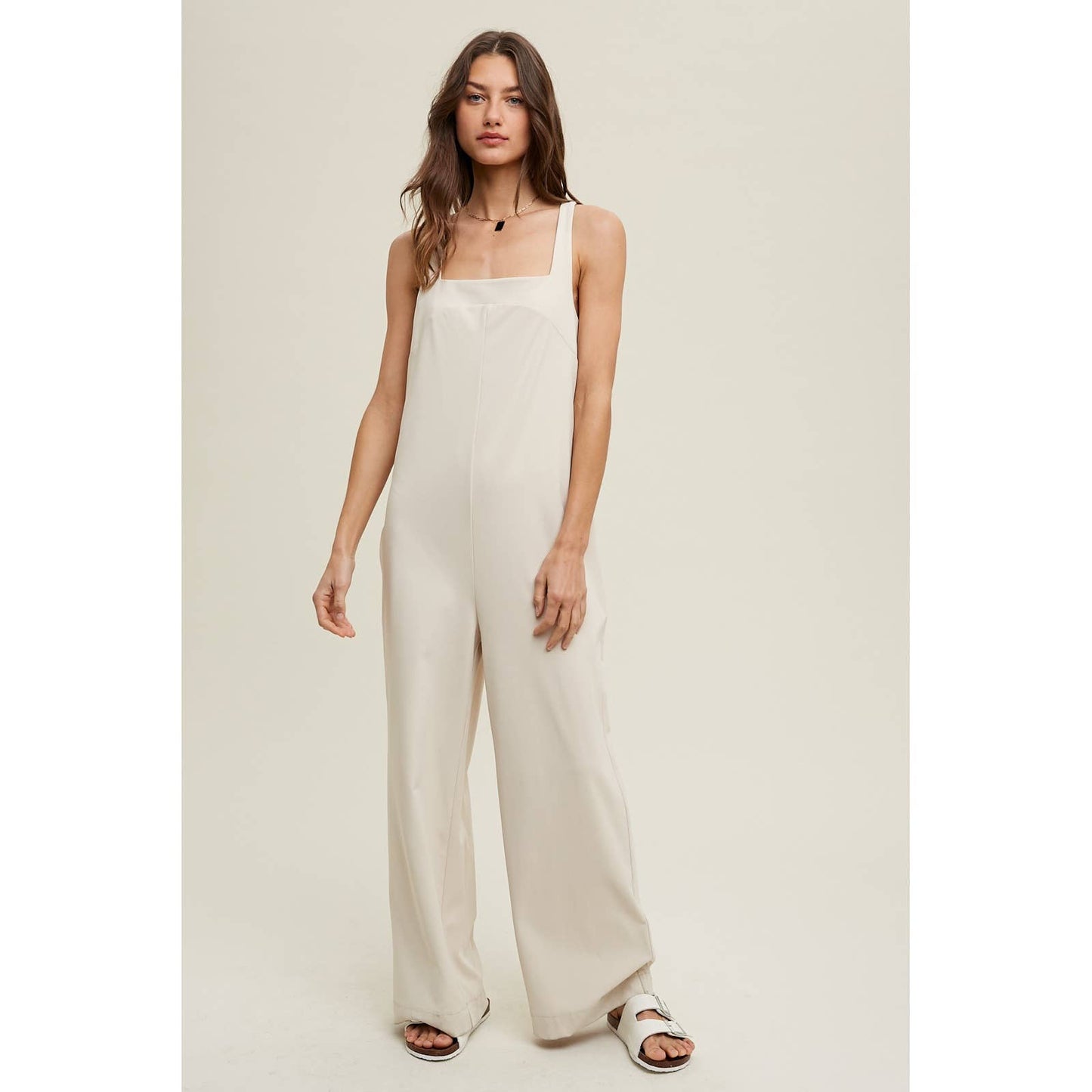 SCUBA SQUARE NECK JUMPSUIT