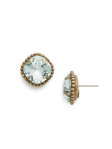 Sorrelli Cushion Cut Solitaire Stud Earring