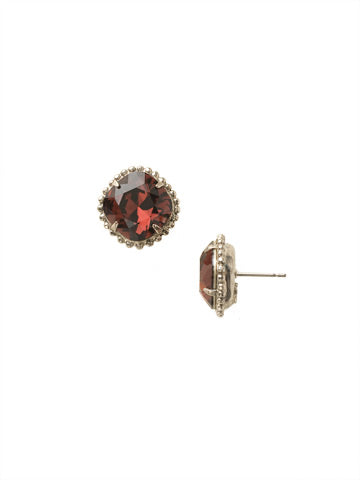 Sorrelli Cushion Cut Solitaire Stud Earring
