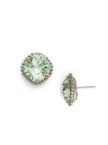 Sorrelli Cushion Cut Solitaire Stud Earring