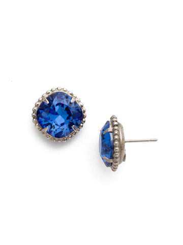 Sorrelli Cushion Cut Solitaire Stud Earring