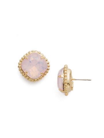 Sorrelli Cushion Cut Solitaire Stud Earring