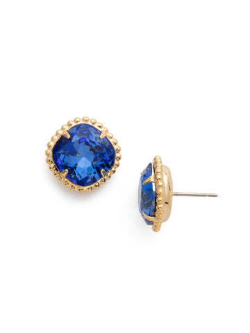 Sorrelli Cushion Cut Solitaire Stud Earring