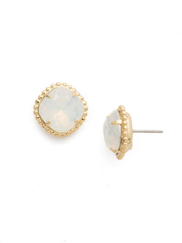 Sorrelli Cushion Cut Solitaire Stud Earring