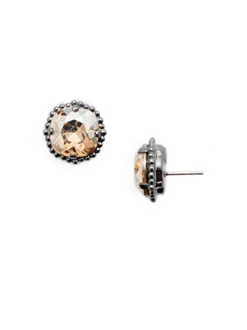 Sorrelli Cushion Cut Solitaire Stud Earring