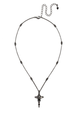Sorrelli Dierdre Cross Pendant Necklace